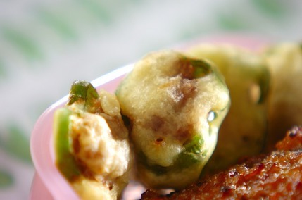 ピーマンの天ぷら