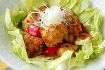 鶏ソテー・ハニーソース