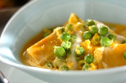 高野豆腐の卵とじ