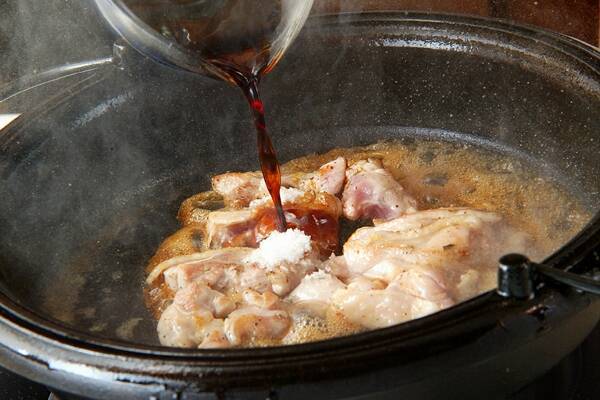 鶏肉のすき焼きの作り方の手順15