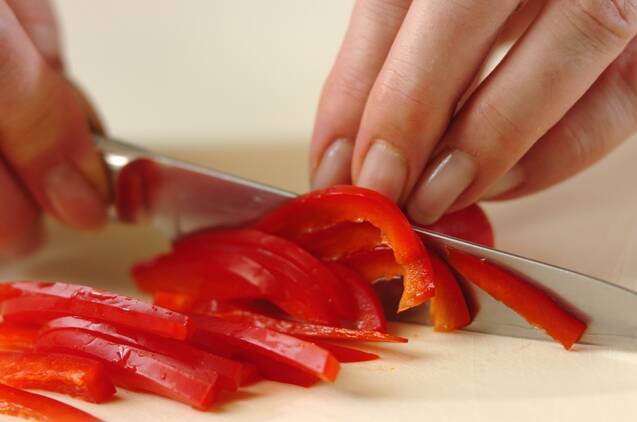 白菜のゴマ和えの作り方の手順1