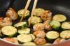 ズッキーニとエビの薬味サラダの作り方の手順3