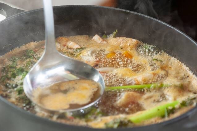 魚介たっぷり！シャンパンに合うブイヤベースの作り方の手順8