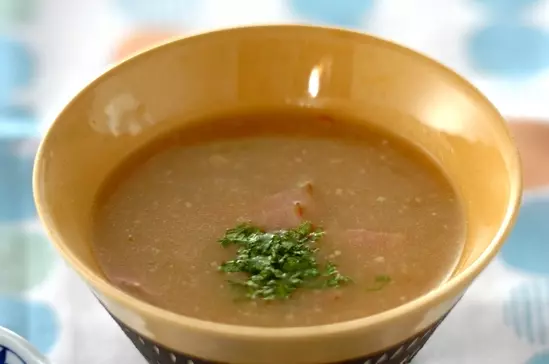 セロリとベーコンのみそ汁 レシピ 作り方 E レシピ 料理のプロが作る簡単レシピ