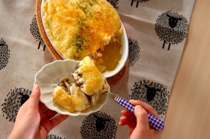 長芋のグラタン