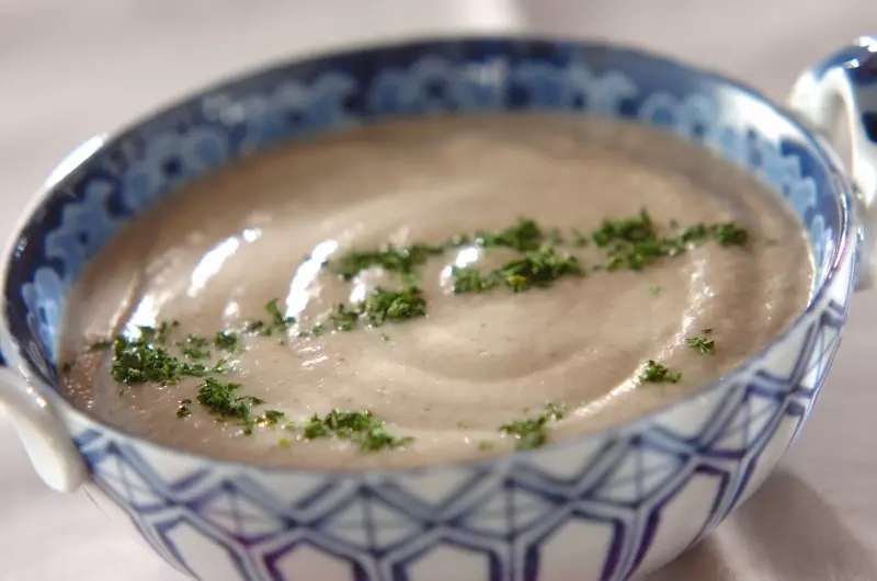 キノコのポタージュスープ レシピ 作り方 E レシピ 料理のプロが作る簡単レシピ