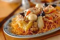 具だくさん！長崎皿うどん