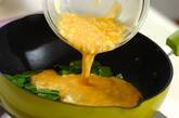 キヌサヤの卵炒めの作り方2