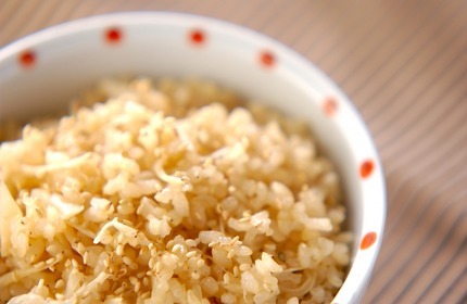 新ショウガ玄米ご飯