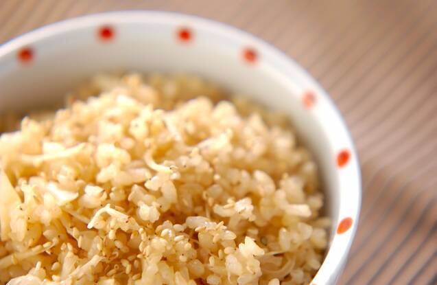 新ショウガ玄米ご飯