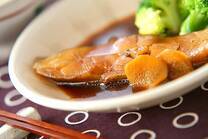 カラスガレイの煮付け