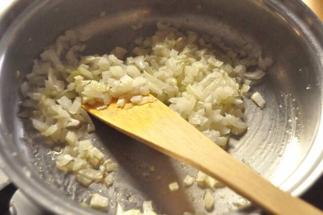 マイタケのミートソーススパゲティーの作り方の手順2