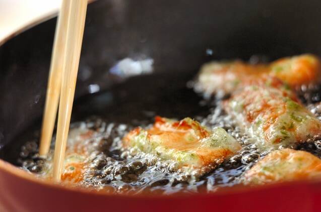 ちくわの磯辺揚げ 簡単レシピの作り方の手順2