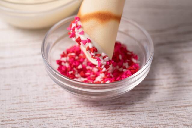 【中級】お手紙ロールクッキーの作り方の手順8