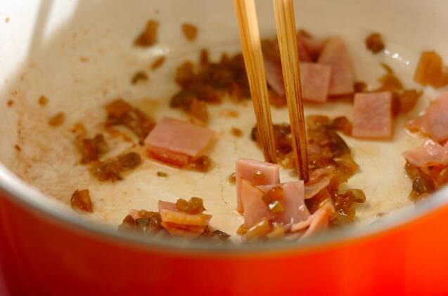 レタスのスープの作り方の手順2