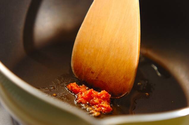 海鮮のチリソース炒めの作り方の手順3