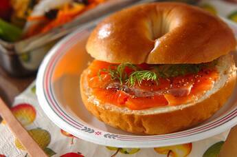 ベーグルサンド