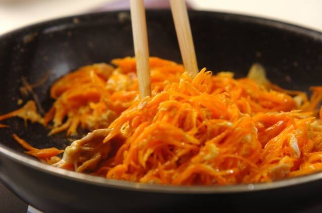 簡単！やみつき！にんじんシリシリ　by 山下 和美さんの作り方の手順3