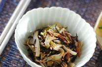 セロリとヒジキの中華和え