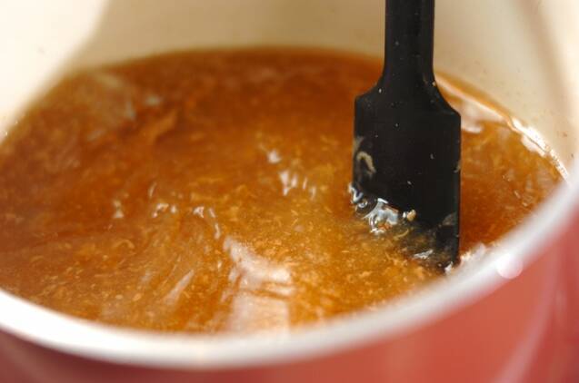 ナスの冷やしゴマ汁の作り方の手順1