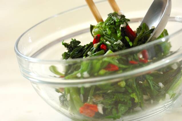 牛肉とレンコンの唐辛子炒めの献立の作り方の手順9