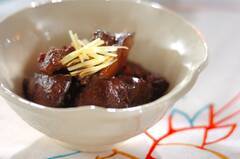 レバーの焼き肉のタレ煮