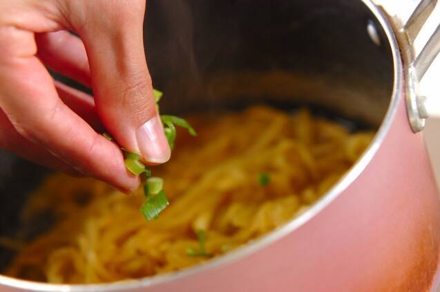 カレー風味の切干し大根の作り方の手順4
