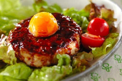 冷凍卵の月見つくね