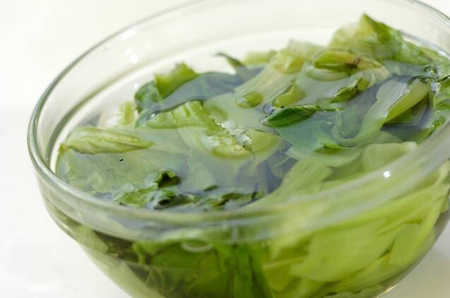 ビンチョウマグロのチリソースからめの作り方の手順4