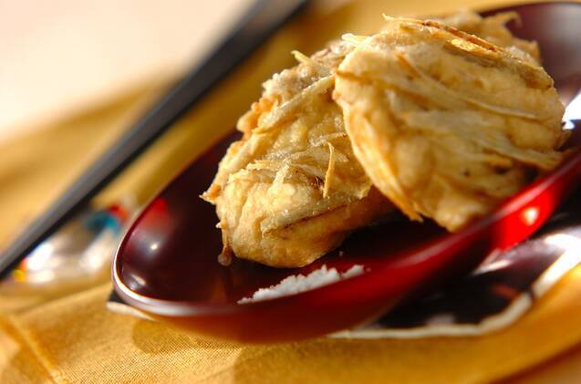 ゴボウのサクッフワッつみれ