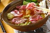 豚肉と白菜のチーズ鍋の作り方5