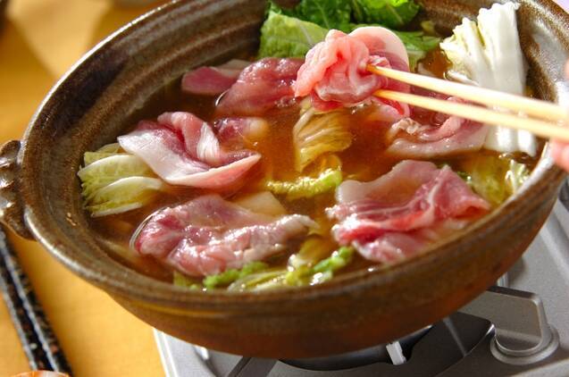 豚肉と白菜のチーズ鍋の作り方の手順5