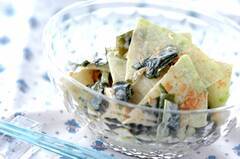 冬瓜とおかかのマヨサラダ