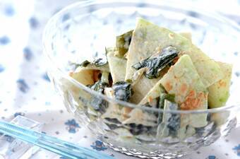 冬瓜とおかかのマヨサラダ