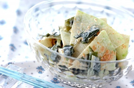 冬瓜とおかかのマヨサラダ