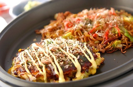 イカのお好み焼き