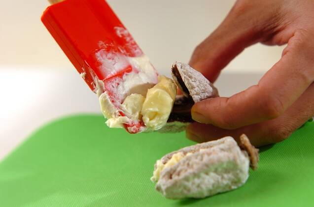 干し柿のバターサンドの作り方の手順3