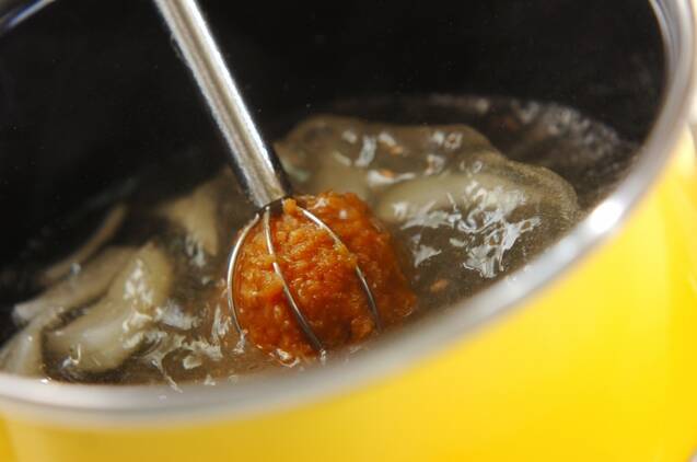 豆腐のみそ汁の作り方の手順4
