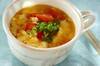 トマトと卵の中華スープの作り方の手順