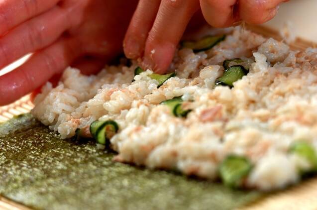 鯉のぼり寿司の作り方の手順3