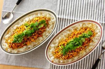 豆腐のキーマカレー