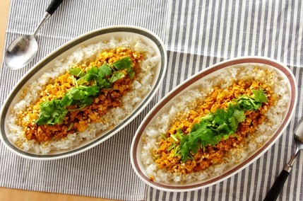 豆腐のキーマカレー