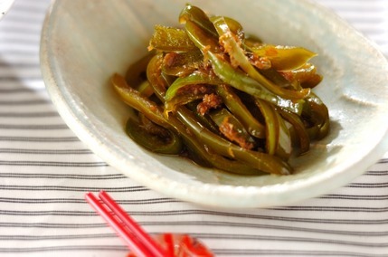 ピーマンの甘辛煮