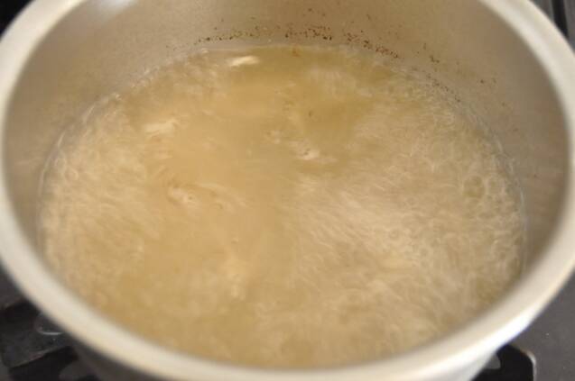 ゴマたっぷり　魚の切り身で作る冷や汁の作り方の手順6