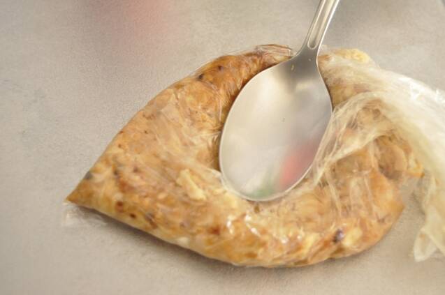 ゴマたっぷり　魚の切り身で作る冷や汁の作り方の手順7