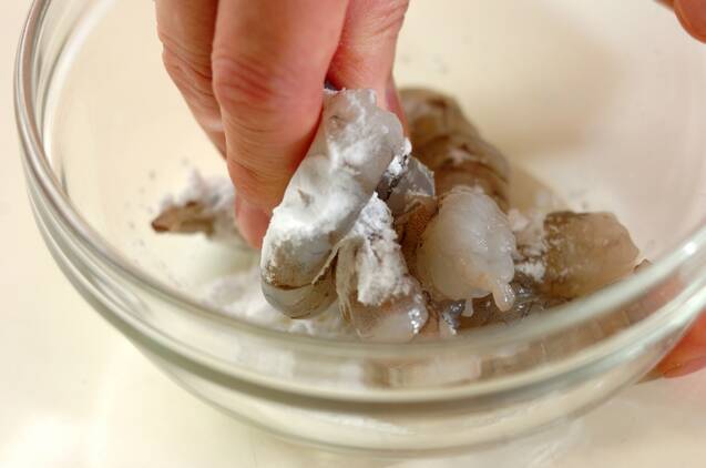 エビあんかけごはんの作り方の手順1