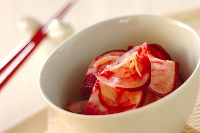 赤カブのジンジャーピクルス 副菜 のレシピ 作り方 E レシピ 料理のプロが作る簡単レシピ