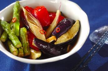 野菜の揚げ浸し