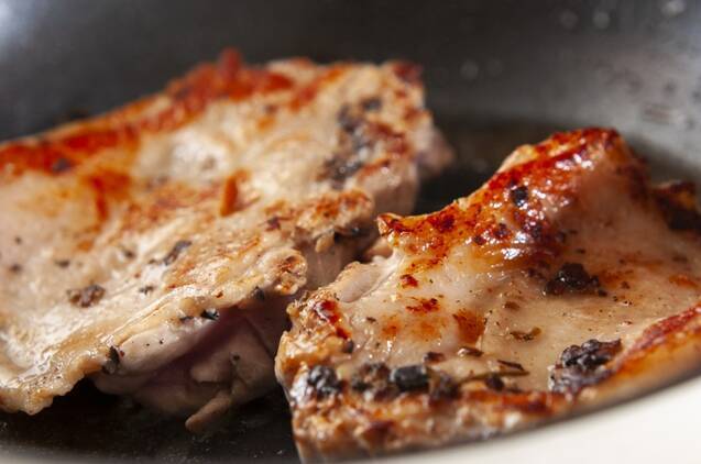 ハーブのローストチキンの作り方の手順7