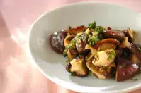 シイタケのパセリバター